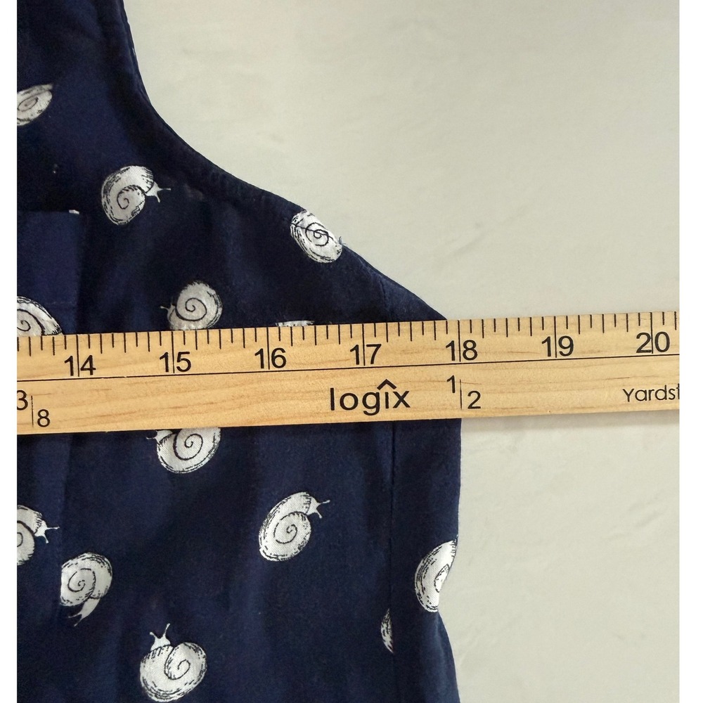 Anthropologie 7 of‎ 52 Conversations Top Snail Sleeveless Blouse Womens Size XS - Picture 6 of 7